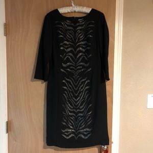 Antonio Melani Black Cocktail Dress
